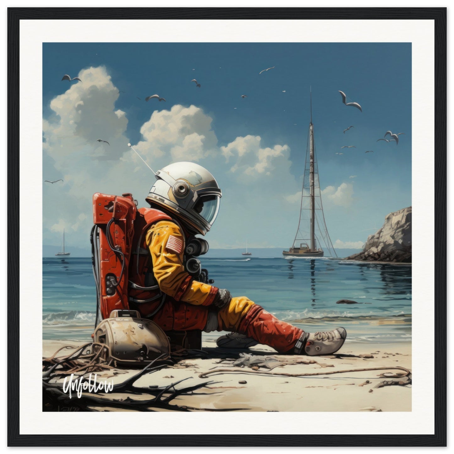 Museum-Quality Matte Paper Wooden Framed Poster