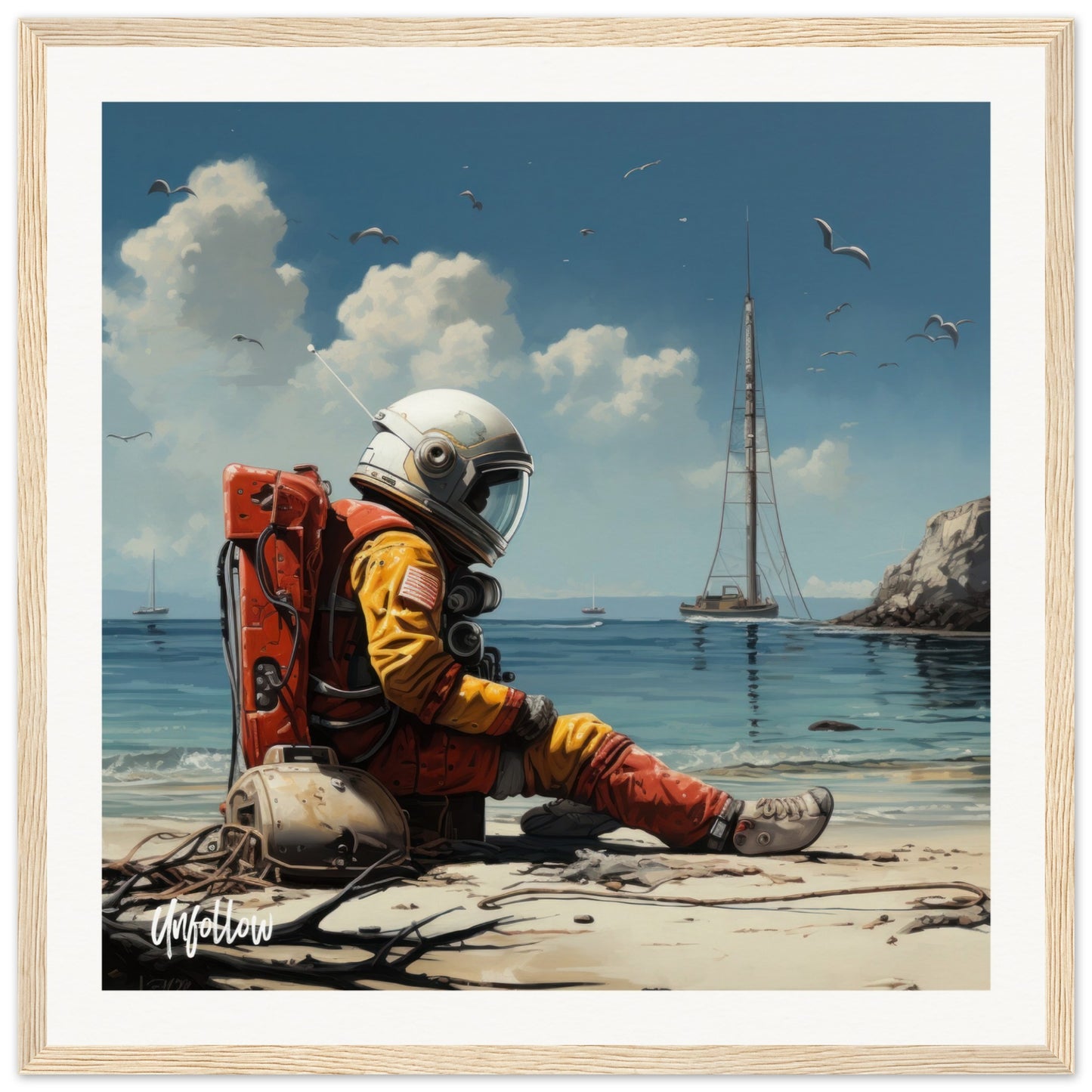 Museum-Quality Matte Paper Wooden Framed Poster