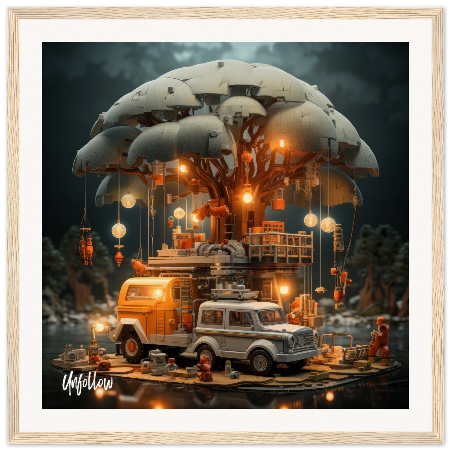 Museum-Quality Matte Paper Wooden Framed Poster