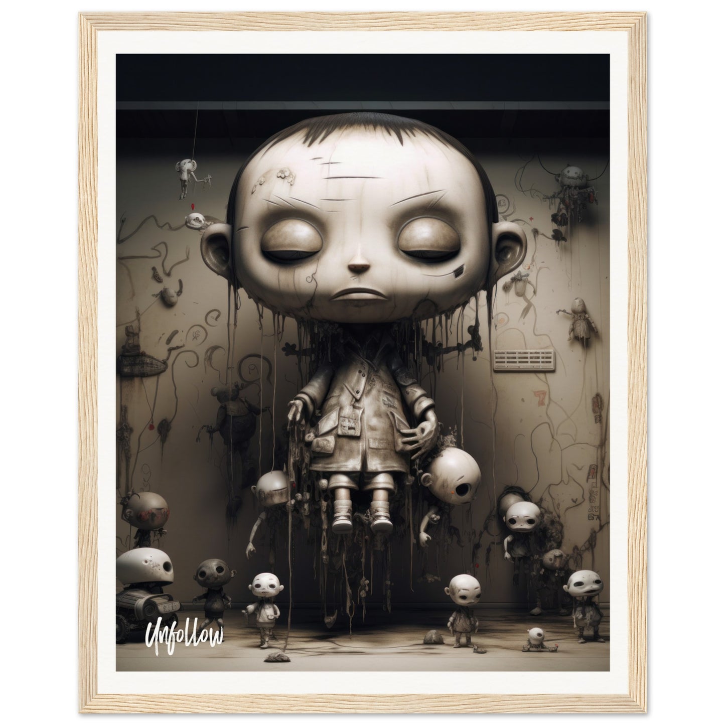 Museum-Quality Matte Paper Wooden Framed Poster 40x50cm/16x20"