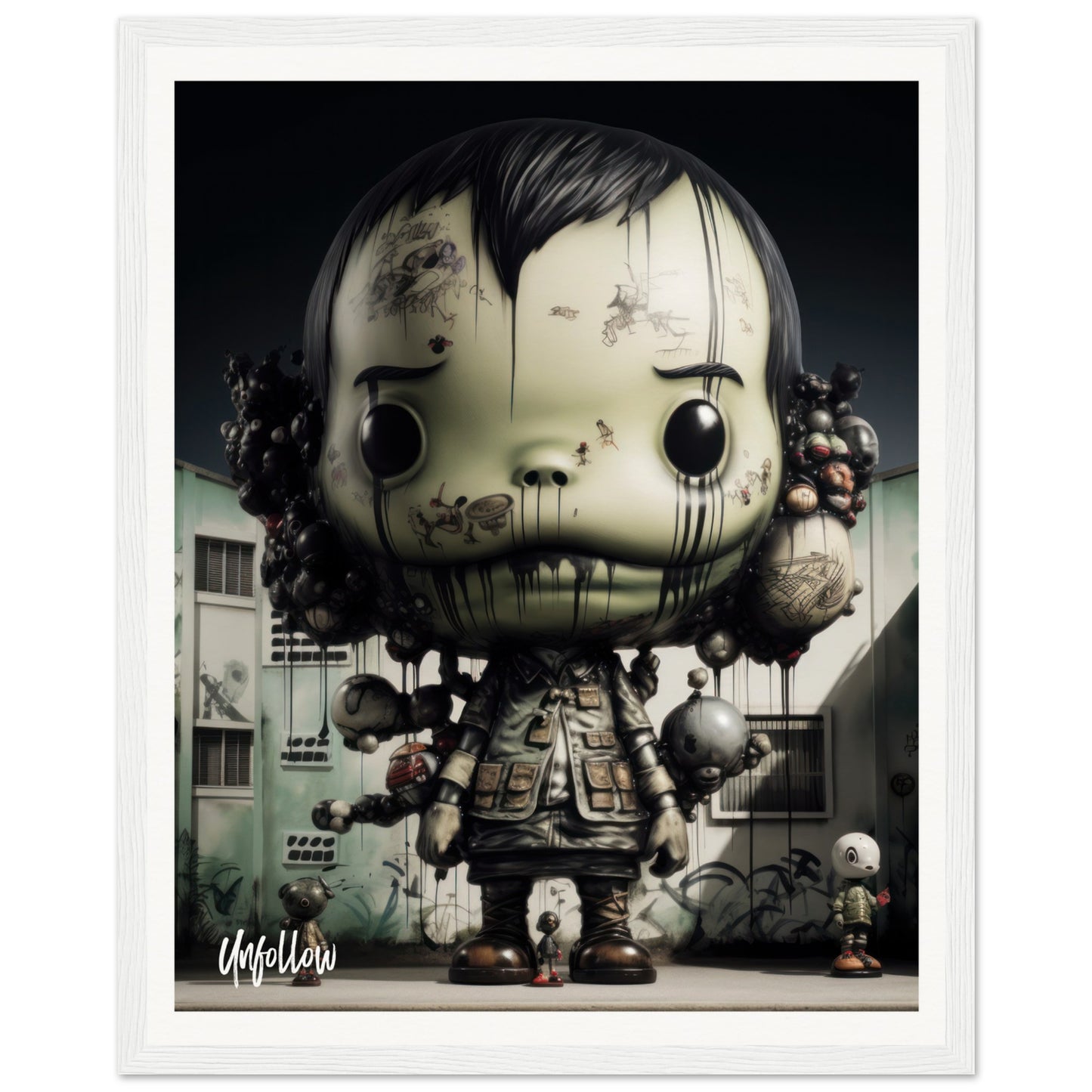 Museum-Quality Matte Paper Wooden Framed Poster 40x50cm/16x20"