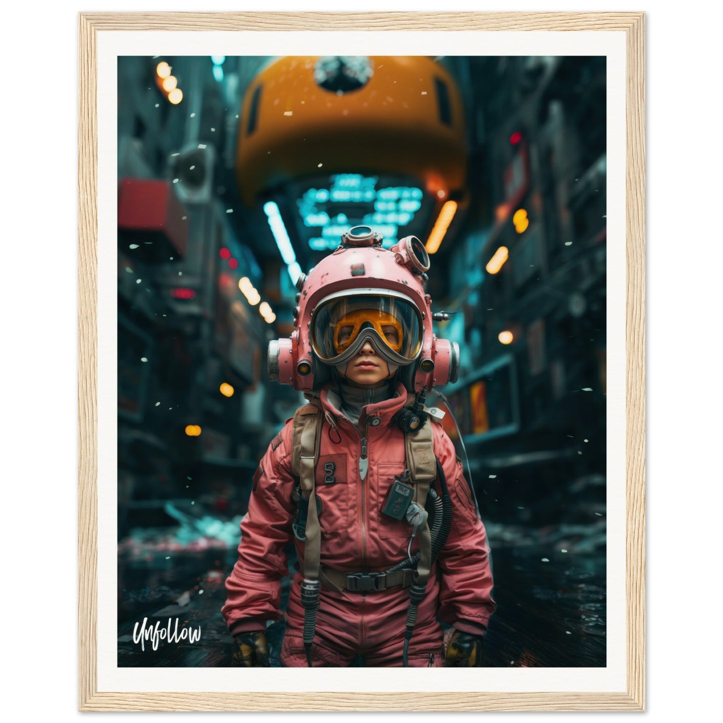 Museum-Quality Matte Paper Wooden Framed Poster 40x50cm/16x20"