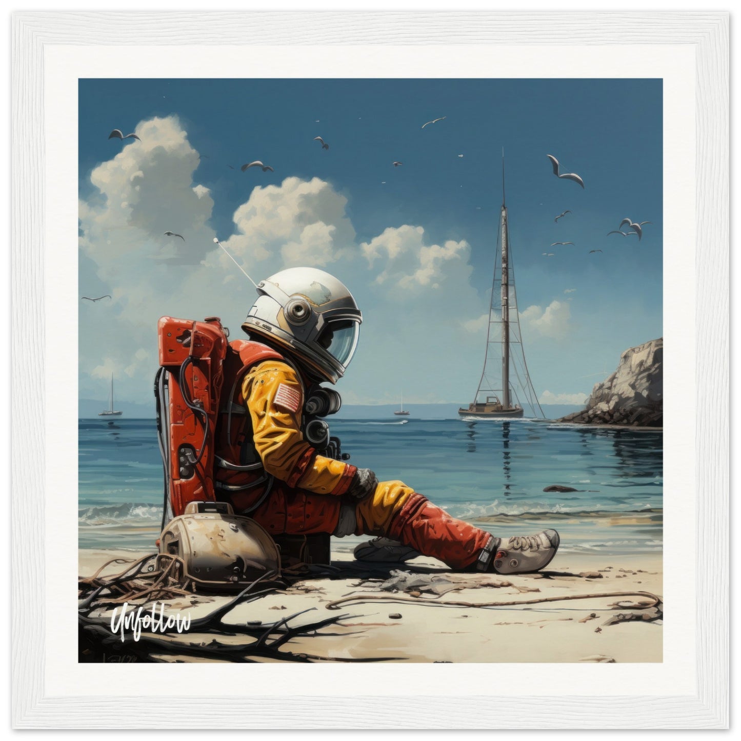 Museum-Quality Matte Paper Wooden Framed Poster