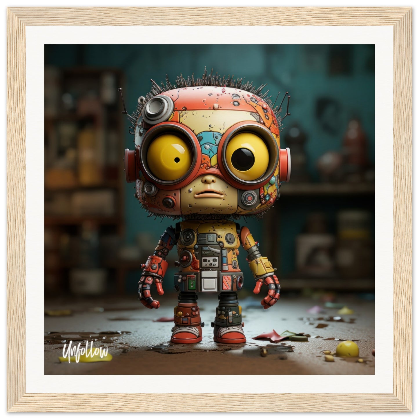 Museum-Quality Matte Paper Wooden Framed Poster