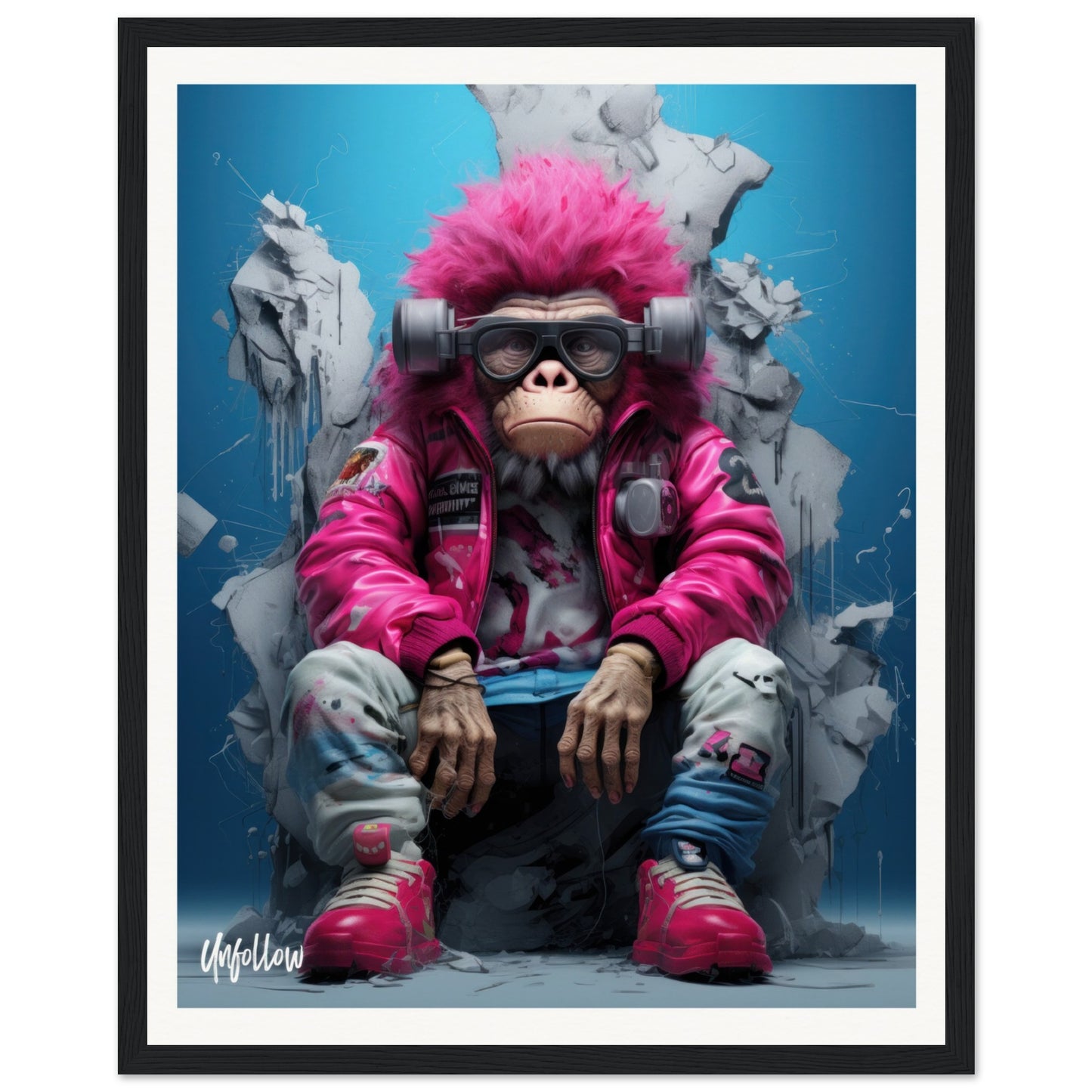 Museum-Quality Matte Paper Wooden Framed Poster 40x50cm/16x20"