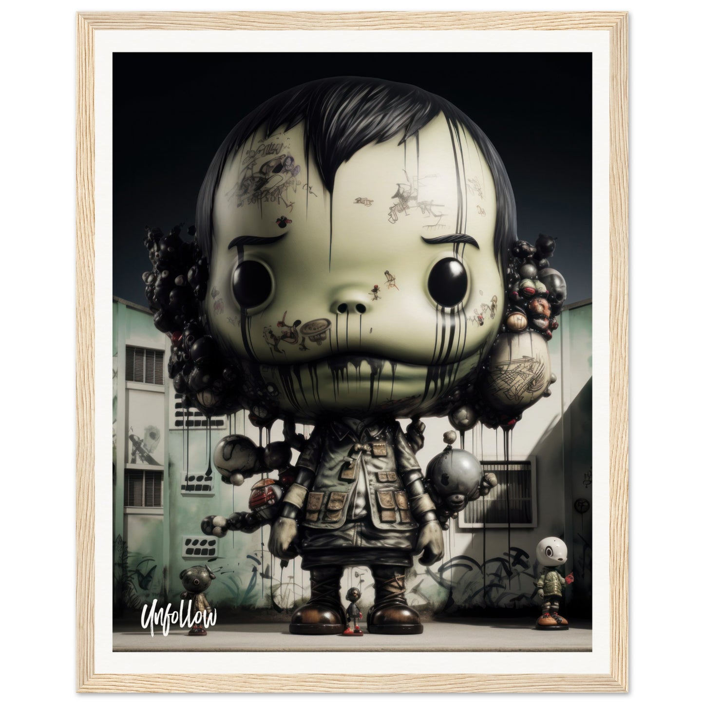 Museum-Quality Matte Paper Wooden Framed Poster 40x50cm/16x20"