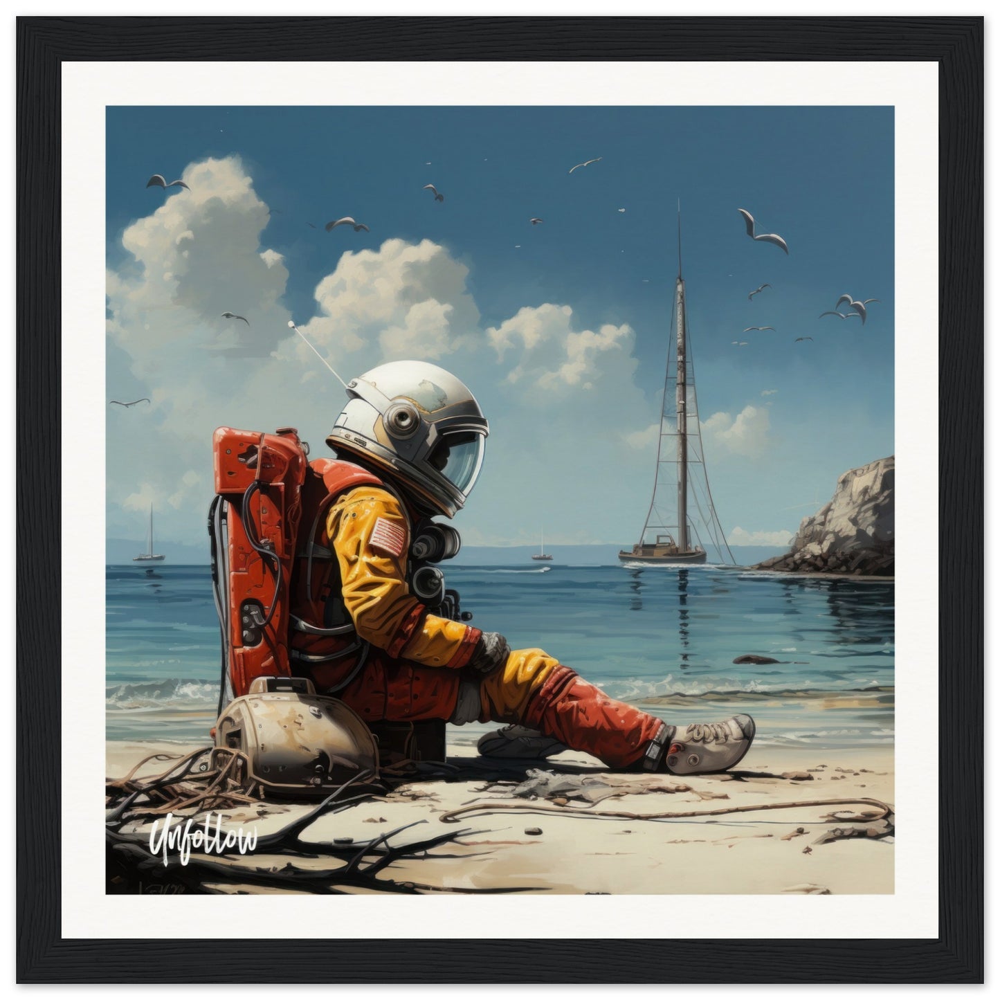 Museum-Quality Matte Paper Wooden Framed Poster