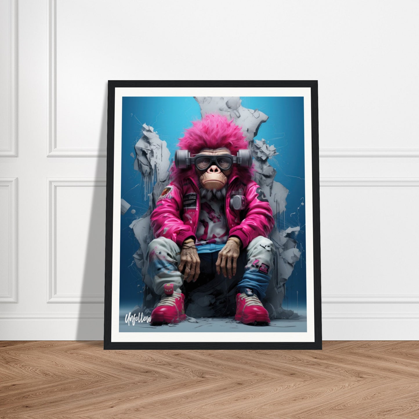 Museum-Quality Matte Paper Wooden Framed Poster 40x50cm/16x20"