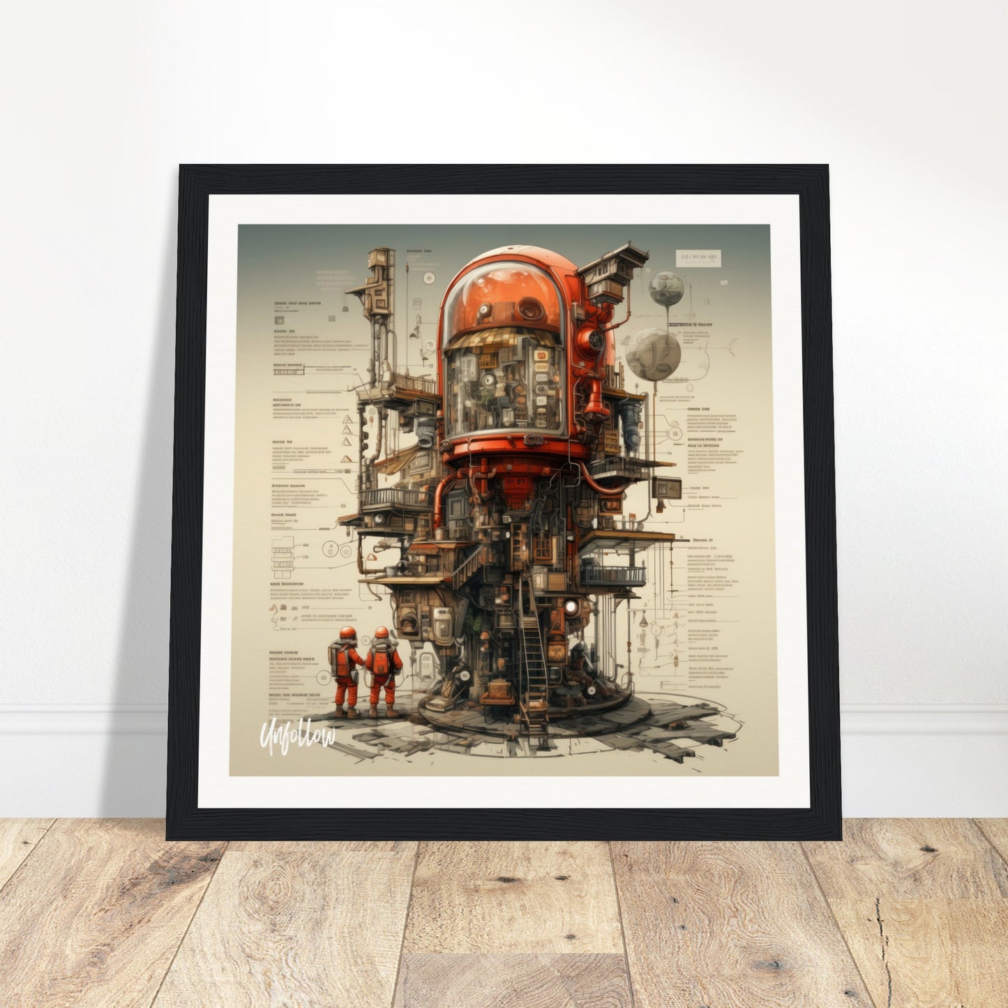 Museum-Quality Matte Paper Wooden Framed Poster