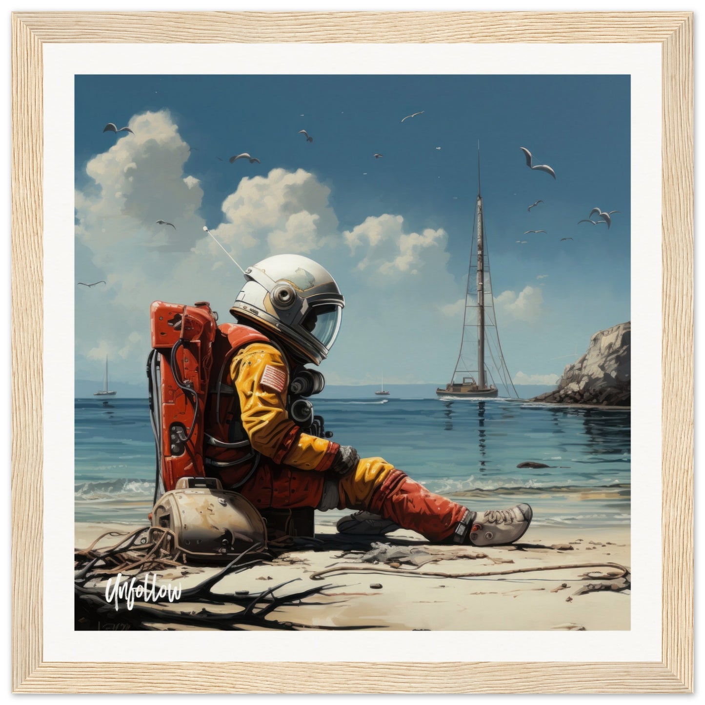 Museum-Quality Matte Paper Wooden Framed Poster