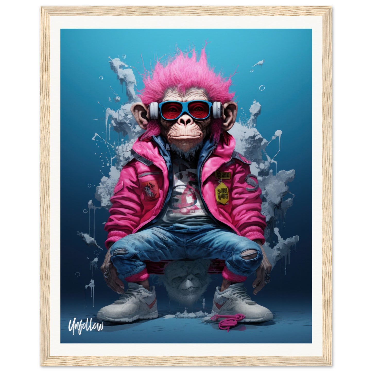 Museum-Quality Matte Paper Wooden Framed Poster 40x50cm/16x20"