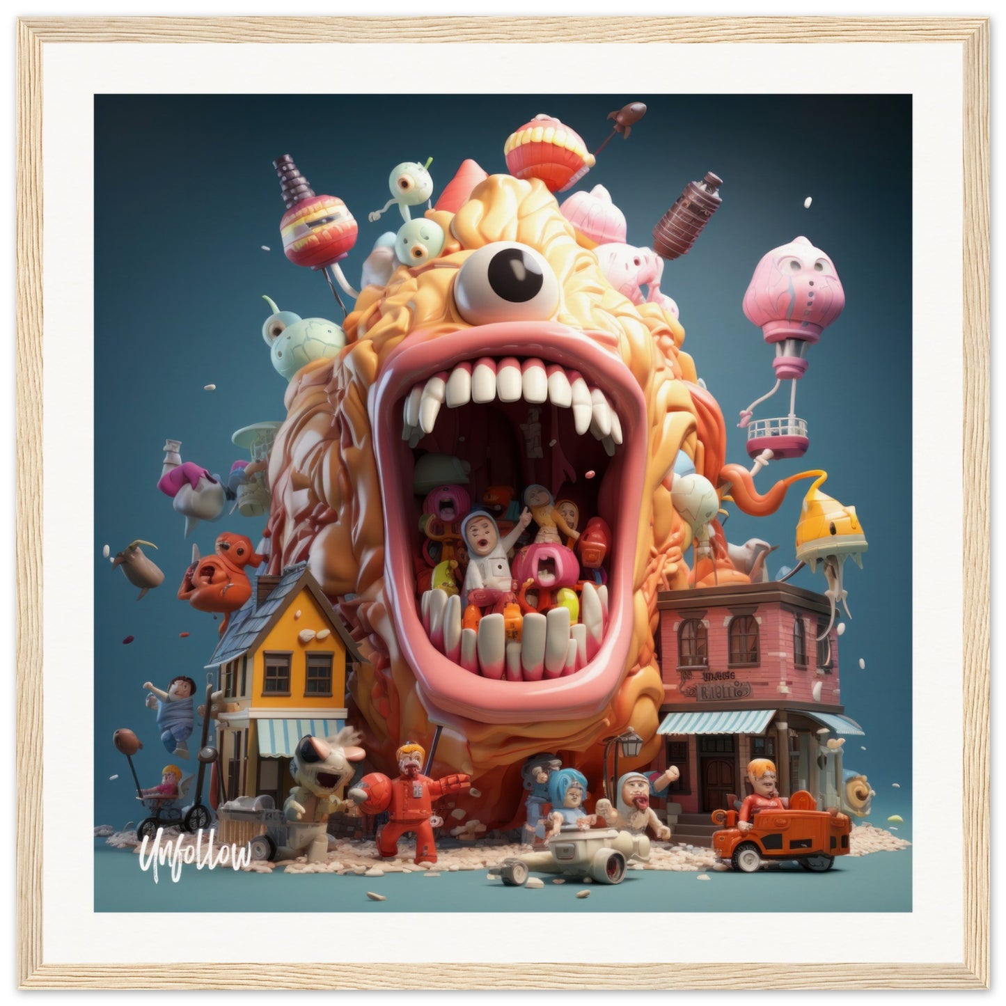 Museum-Quality Matte Paper Wooden Framed Poster