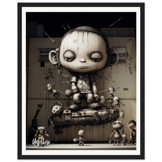 Museum-Quality Matte Paper Wooden Framed Poster 40x50cm/16x20"